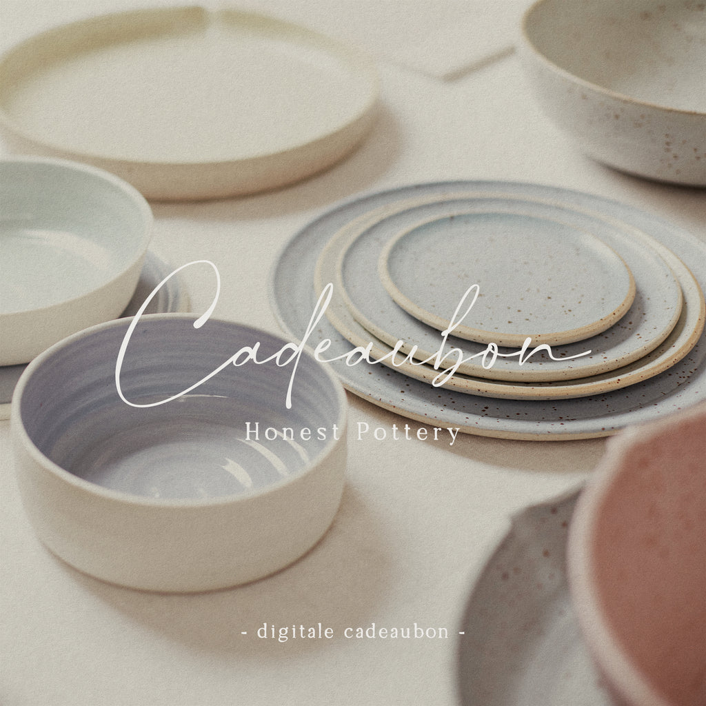 Digitale cadeaubon Honest Pottery