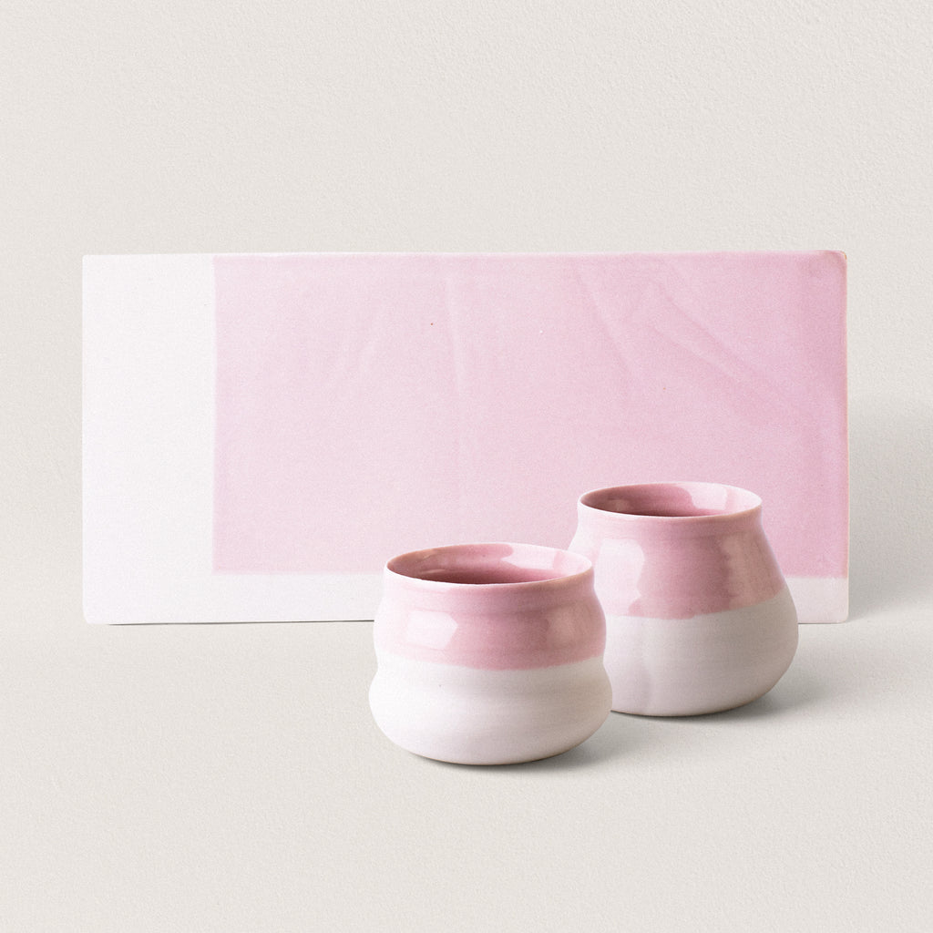 Ontbijtset 'Precious in pink' - limited edition